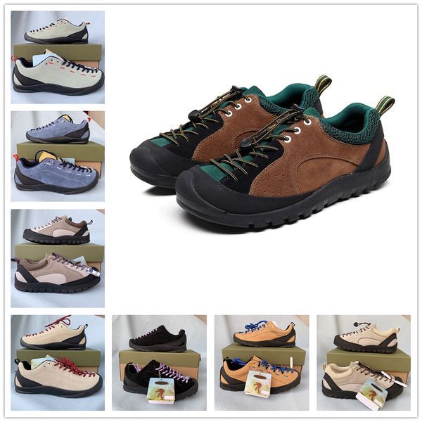 2024 Jasper Men Mulheres Sapatos casuais Designer Sapatos de caminhada tênis cáqui rosa marrom cinza preto azul laranja vermelho roxo