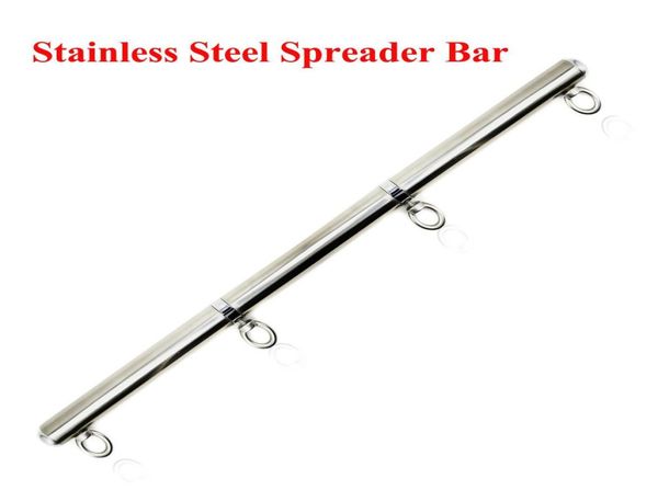 Removável Solim de aço inoxidável Bondage Body Body Body Spread Bar Bondage Restrições de fetiche Brinquedos sexuais para Couplesex Products7471003