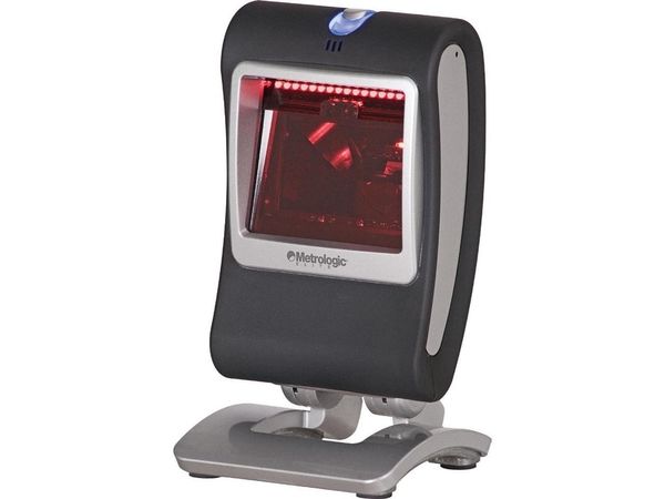 Genesis MK7580 Scanner di codici a barre per imaging area (1D, PDF e 2D), include alimentazione, cavo RS232 e cavo USB