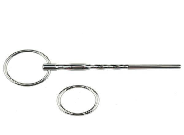 10375 mm Cavo in acciaio inossidabile plugs del pene suoni di dilatatori uretrali uretrals di dilatori uretrali Prince Wand Prodotti sessuali giocattoli sessuali Fo6898000