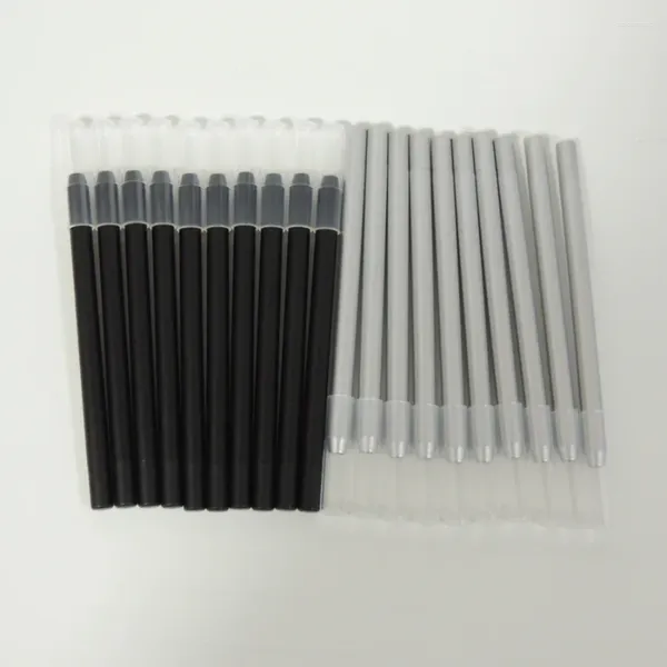 Depolama Şişeleri Boş Eyeliner Tüp Konteyner Göz Kirpik Şişe Şişe Gümüş/Siyah renkte makyaj 12 PCS/Lot