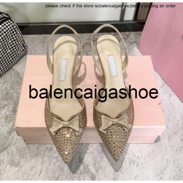 Miui Diamond Women Full Cat Heel Schuhe und Sandalen biege Strasssteine Mädchen Rückenspace Fashion Ladies Bankett Hochzeitsferien High Heel Sandalen Klzx Miumiuss