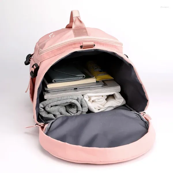 Rucksack Casual für Männer/Frauen Oxford Schwarz/Blau/hellgrün/lila/rosa Reise Urlaub Messenger Bag Schuh Pocket Beach Handtasche