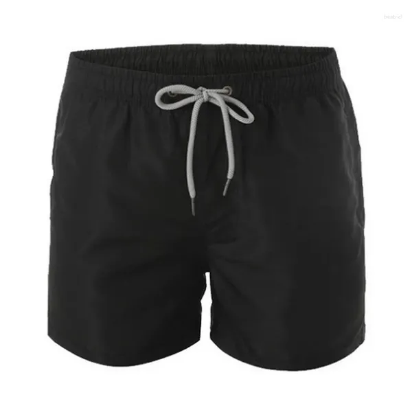 Herren-Shorts 2024 Strandhosen Sport Casual mit innerem Masch Dreiviertel groß für Männer