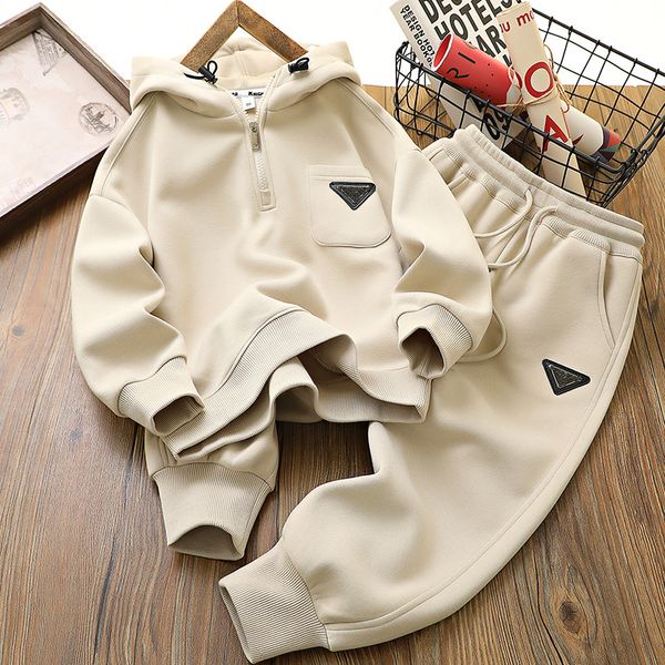 Kid Dicking Hoodies Baby -Kleidung Sets Baby Boys Girls Pullover zweiteilige Kinder Designer Kleidung Muster Sportset