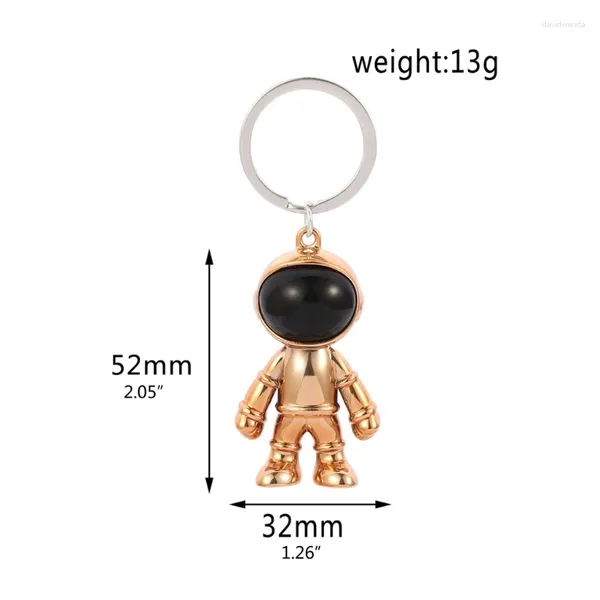 Keechchains Space Robot Keechain in lega per astronauta auto gioiello regalo di compleanno 40 GB