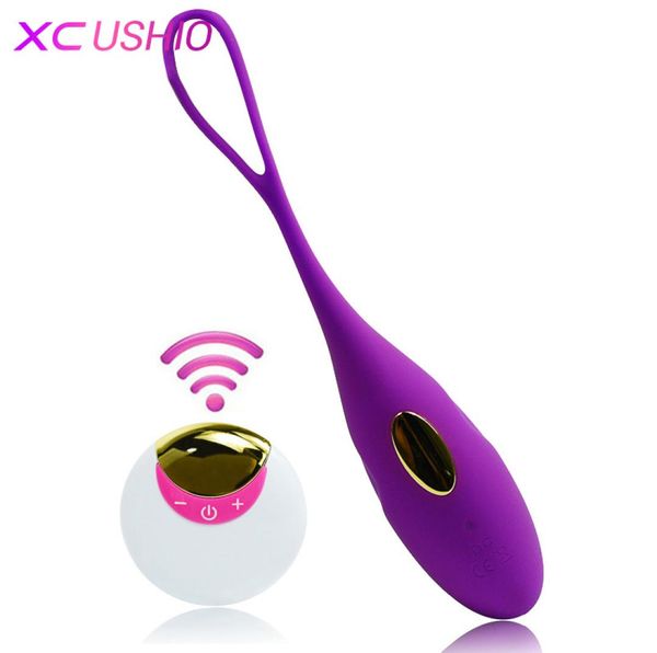 Love Egg Vibrator Wireless 10 -й скоростной вибрации пульт дистанционного управления вибрацией яиц G Spot Sex Toy для женщины Y181026058754390