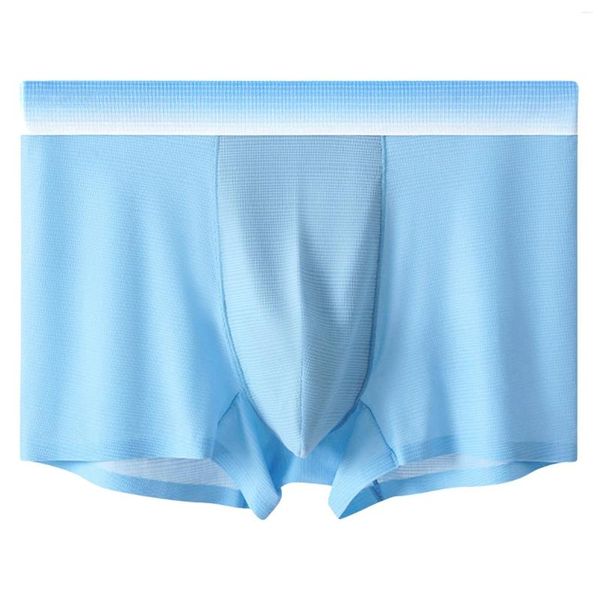 Cuecas calçadas de roupas íntimas masculinas de seda masculina de seda de seda de seda de seda