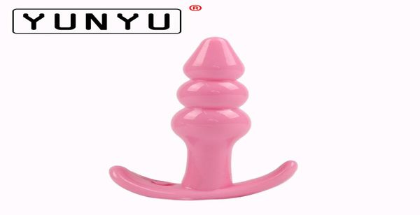 1pc anal plug jelly brinquedos de pele real sentindo brinquedos sexuais adultos produtos de sexo plug plug juguetes para homens mulheres 2 estilo c1811270183232225