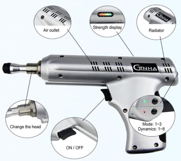 2020 Intensidade Digital Intensidade Smart Impulse Terapia Médica Instrumento de Ajuste Quiropraxia X5CX5CActivator X5CX5C Correção elétrica5861016