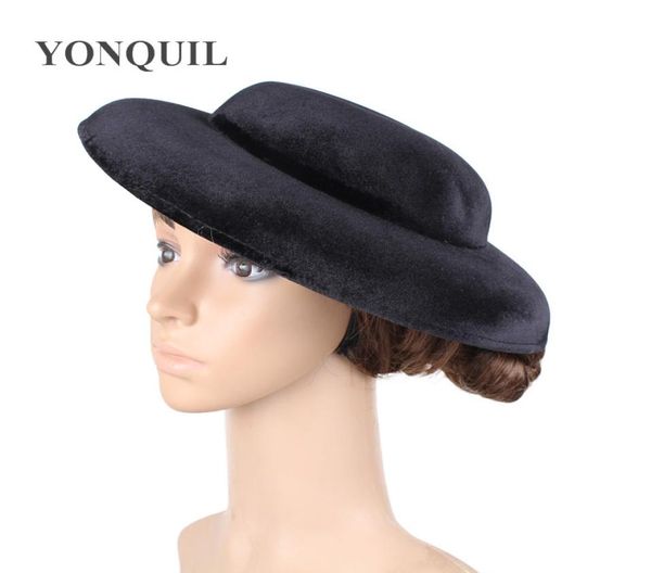 Base fascinatori di grandi dimensioni di alta qualità da 30 cm Base inverno cappello da cappello da matrimonio Kentucky Derby Ascot Accessori Race HA3605092