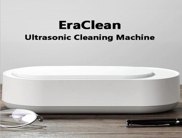 Yeni Xiaomi YouPin Eraclean Ultrasonik Temizleme Makinesi 45000Hz Yüksek Frekanslı Ultrasonik Süpürge Saatler için Mücevher Gözlükleri Temiz6051227