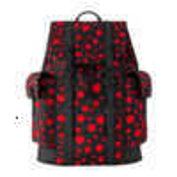 Детские сумки роскошные бренд мужская сумка x yk Christopher Black Red Dot Print рюкзак M21978