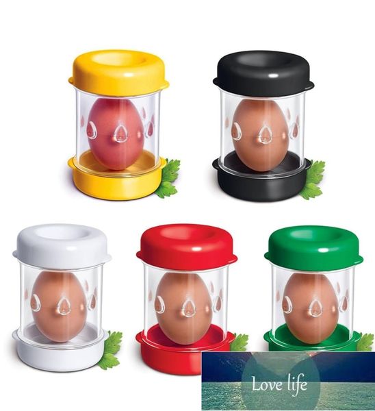 1pc plastik manuel haşlanmış yumurta soyucu mutfak gadgets el yumurta kabuğu ayırıcılar kraker soyucular yumurta kabuk yumurta aletleri kolay çalışma fa8745512