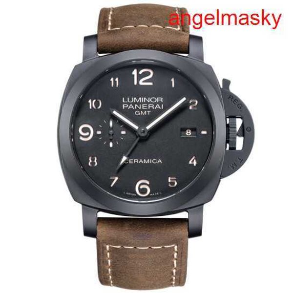 ATHLEISURE WIST RELISTA PANERAI Luminor 1950 Série Mens Swiss Assista Automático Mechanical Watch 44mm PAM00441