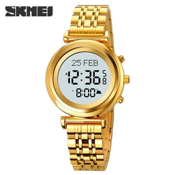 Skmei 1892 Muslim Digital Weln Women LED Light Sport Sport Watch Watch Pilgrimage Time Lembrent