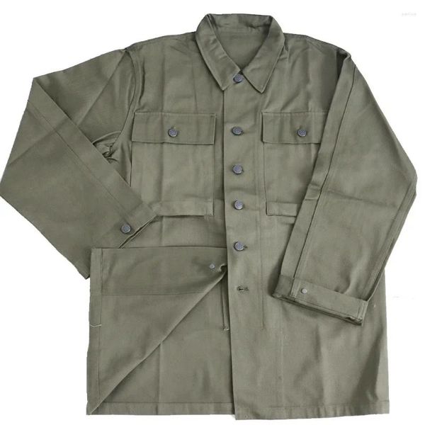 Jackets de jaquetas homens exército hbt jaqueta replicar EUA camisa de camisa de treinamento uniformes