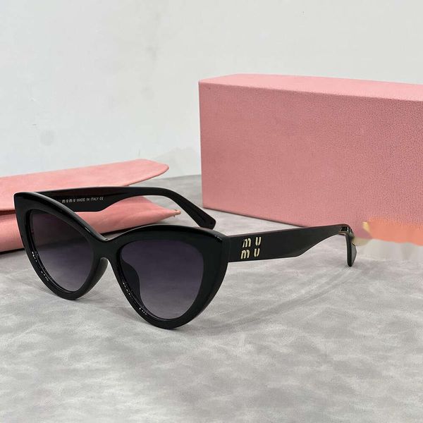 Óculos de sol designers MU Gato-Oloe Sunglass for Women Premium Premium Sunglasses Premium Quality Day Day Gift