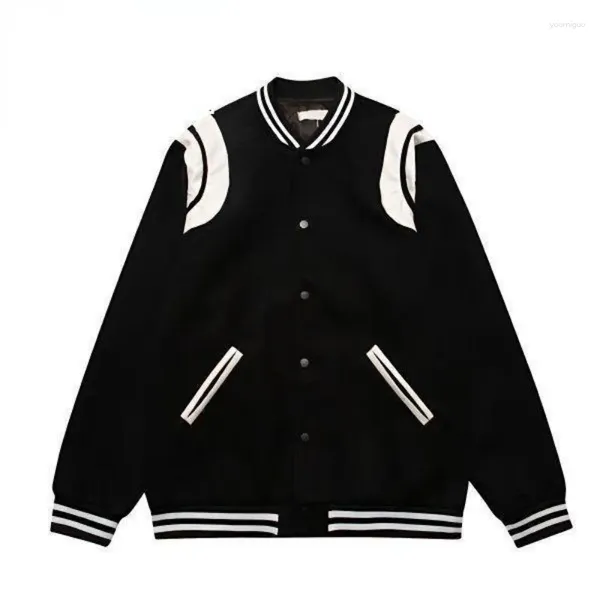 Giacche da donna Streetwear Baseball Men Women Varsity Patchwork Coats Bomber Giacca hip hop harajuku Vintage Autunno capispalla