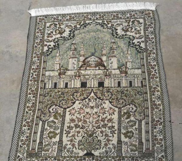 Mat di preghiera musulmana islamica Salat Musallah Preghiera del tapis Tapis Tapete Banheiro Mat di preghiera islamica 70110 cm di mare RRE128292213611