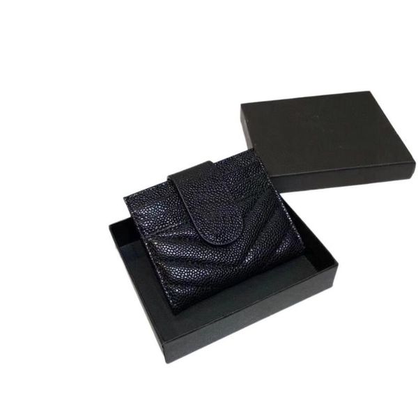 Louls Vutt 7a Designer Dosterds Walled Men Mini Mini Маленький держатель кредитной карты Slim Bank Holder с коробкой общей 12 карт.