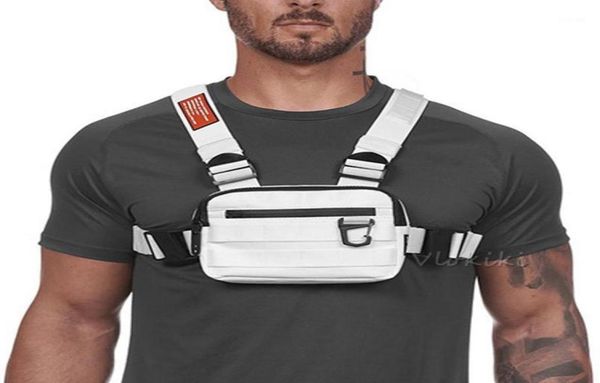 Bolsas de cintura Small Chest Rig Men Bag Trendy Tactical Outdoor Streetwear Strap Strep for Women Externo Hook Sport Pocke G17614472433