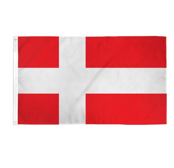 Дания Флаг Национальные Флаги 3039x5039FT 100D Полиэстер с двумя медными Grommets8002498