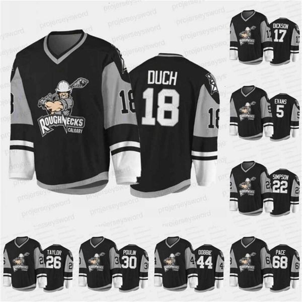 Kob Calgary Roughnecks 2021-22 Sublimated Replik Jersey Tyler Pace Shane Simpson Shawn Evans Dane Dobbie Rhys Duch Dan Taylor Zach Herreweyers