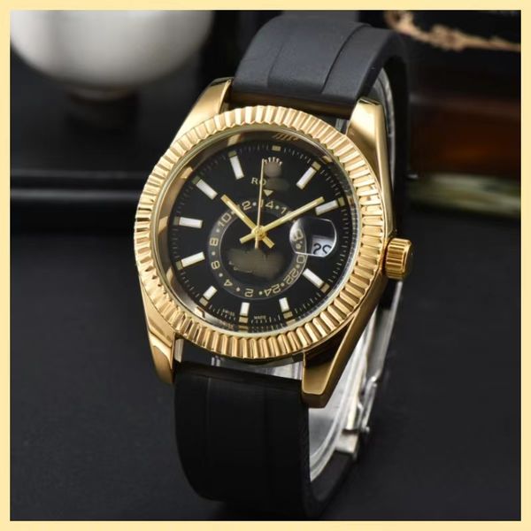 Высококачественные мужские часы Mechanical Watch Новое прибытие Quartz Quartz Watch Greennich Watch Smart Watch Watch IP67.