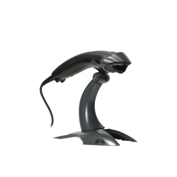 Voyager 1200G Wired Laser 1D Barcode Scanner, RS232/USB/KBW/IBM, USB-Kit mit Ständer, Schwarz-1200G-2USB-1