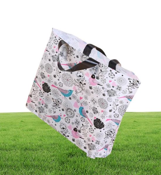 Bolsa de pacote de vestuário Sacos de presente calças Roupas infantis sacos de roupas de plástico Bolsas de compras Bolsa Bolsa de saco Whole1250293