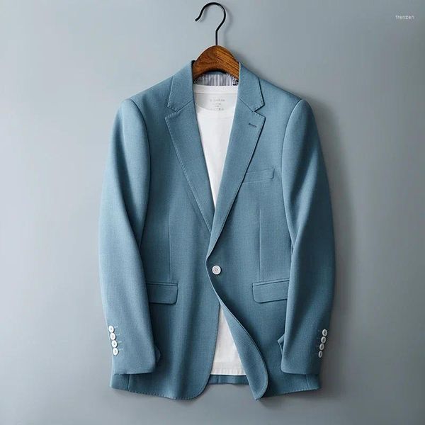 Abiti da uomo uomini e signori tutti in adattamento lavoro affari in stile britannico vellutoy di moda blazer casual coreano abito formale coreano