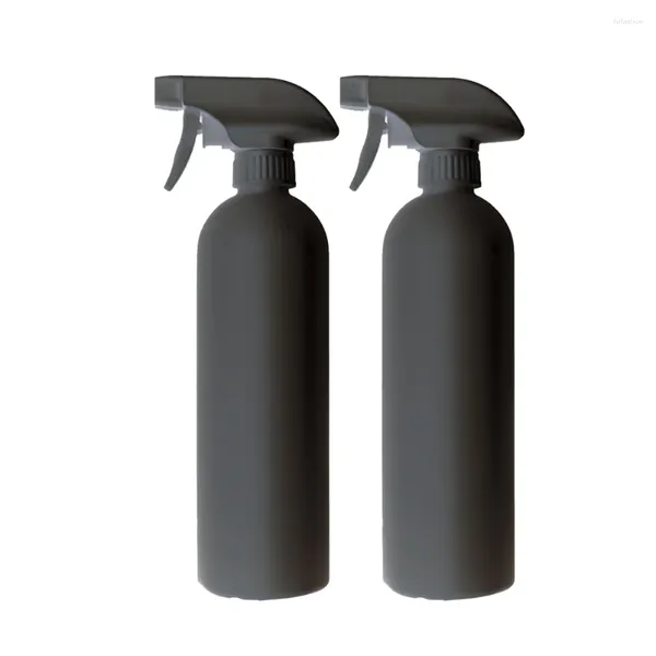 Garrafas de armazenamento 4pcs 500 ml de limpeza de plástico garrafa de dispensador portátil de boepty grande para flores de água (preto)