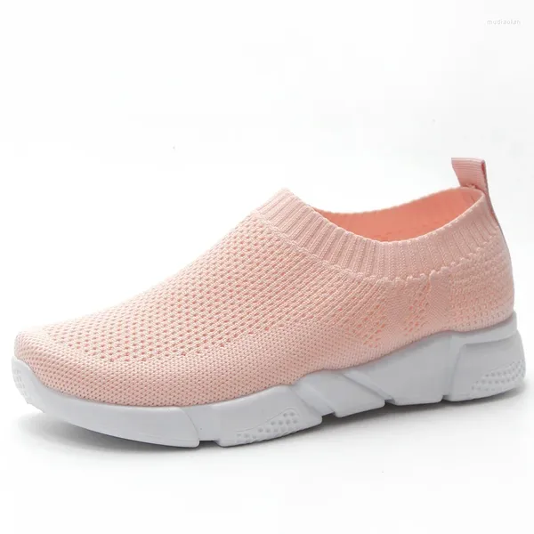 Laufschuhe Socken Sports Frauen rosa Sommersport -Sneaker für Frau einzigartige Feature Schuhtrainer Zapatillas Mujer Ladies