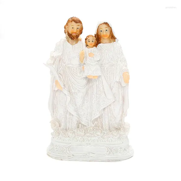 Dekorative Figuren Western Jesus Vater und Mutter Harz Crafts Dekoration Kirchen Geschenke