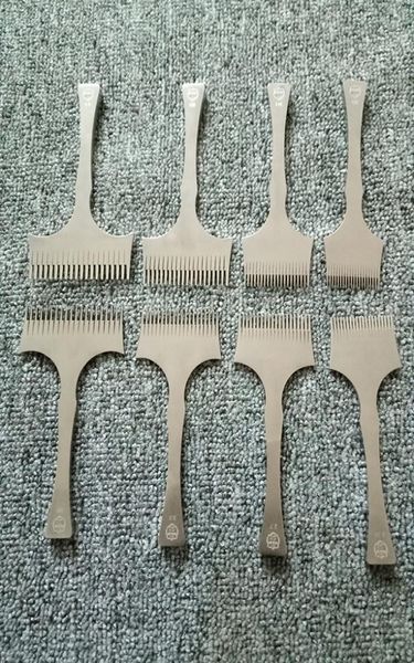 DIY Leder handgefertigte Handwerkswerkzeuge Stacheln Eisen stacheln Meißelsätze für gute Politur 20 Prong9902856