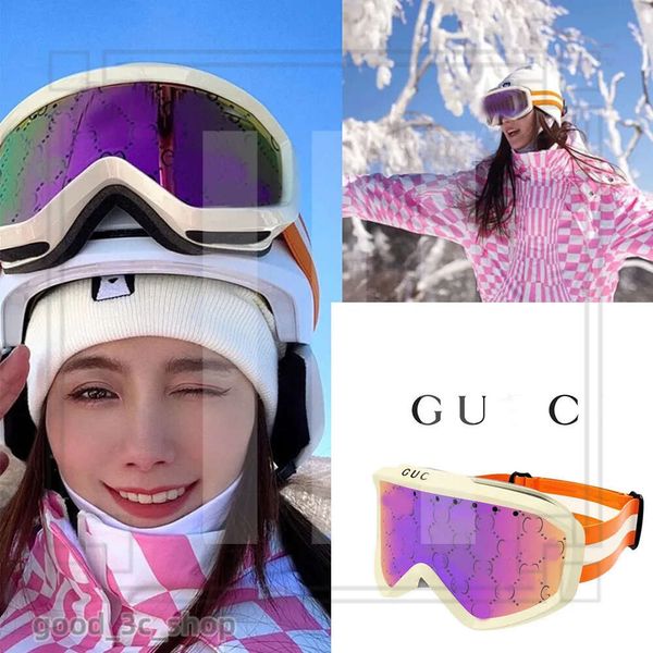 Occhiali da sole cucci sci gg goggles uomini e donne bicchieri professionali stile moda antidemo