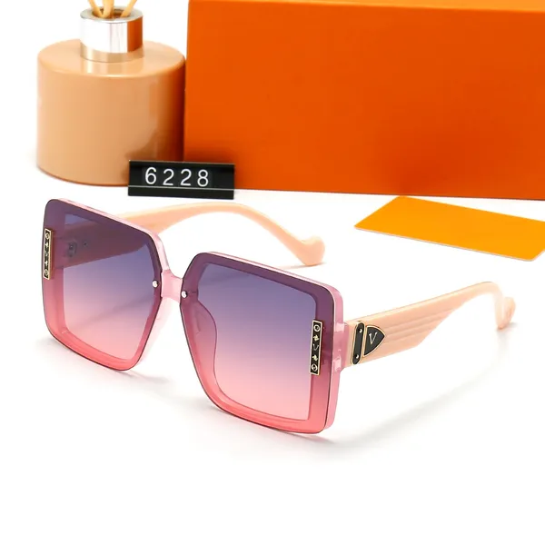 Occhiali da sole di moda designer di lusso occhiali da sole da donna di marca telai da uomo Dhgate Summer Beach Sonnenbrille Anti Radiation Shade Polarize Sun Glasses