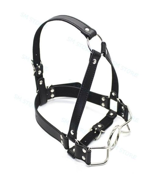 Bondage Spider Mouth Gag Cabella della testa Restrizione giocattolo Fetish O Anello orale Gear T898984835