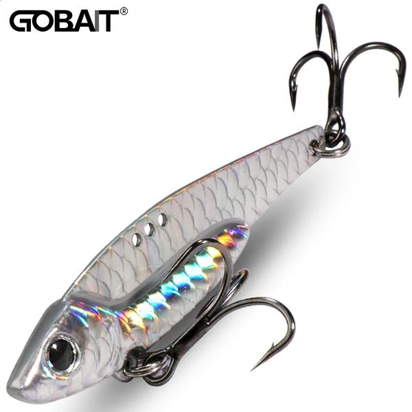 Spinner Löffel Metall -Jig -Köder 7g 10g 16g 20g Vib sinkende Klinge Spinning Treble Haken Spinnerbait Pesca Hechtkarpfen -Fischereiköder 240430