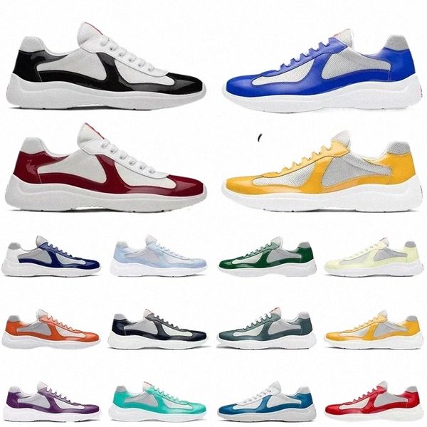 36-46 Americas Cup Cash's Casual Shoes Runner Women Sports Scarpe Sneaker Basso Sneaker Scarpe da Sole in gomma Brevetto in pelle all'ingrosso Discou T7XM#