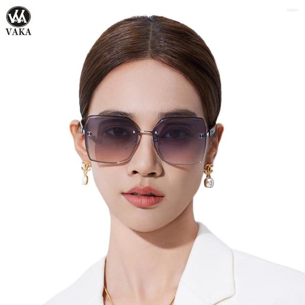 Occhiali da sole Suntage Square Woman Designer Designer Sun Glassiens Nylon Lens Fashion Fashion Fashion Frame