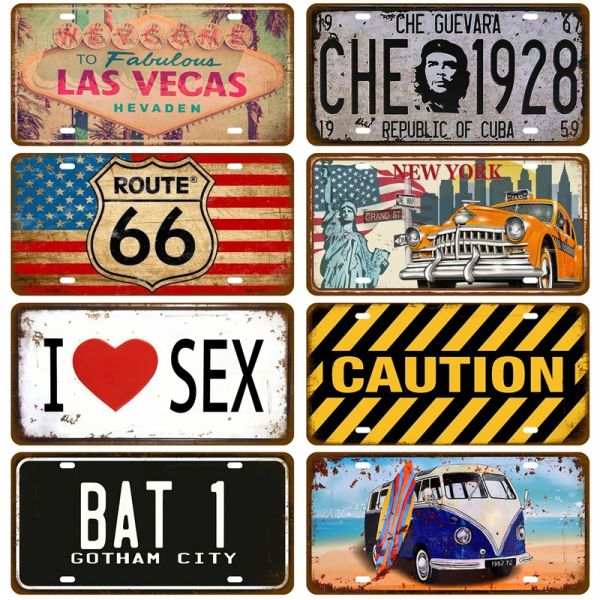 Ich liebe Sex Poster Vintage Route 66 Metallschilder Malerei Plaques Poster Warnwarnung WiFi Toile Smile Willkommensschild Wanddekoration Toilette Blechschild 6x12 Zoll