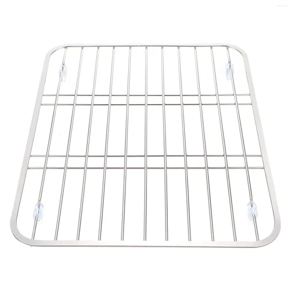 Küche Aufbewahrungsschale Abflusser Waschbecken Rack Waschregale Haus Mehrzweckhalter Organizer Edelstahl Metallschale