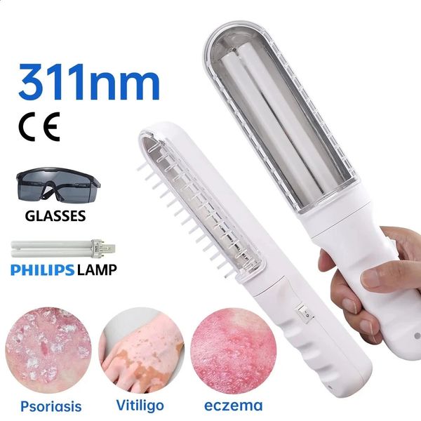 UVB -Lampen -Physiotherapie -Geräte Nband Potherapie Lampen Leuchtquelle UV LED 311nm Vitiligo 240428