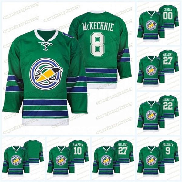 CEOA3740 8 Walt McKechnie California Golden Seals Heritage Classic Vintage Jersey 27 Жиль Мелоч 9 Иван Больдирев 22 Джои Джонстон 10 Тед Хэмпсон