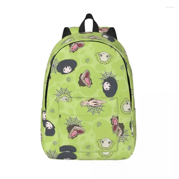 Bolsas de armazenamento BeetleJuice Backpack fofo para menino menino garotos Livros de estudantes desenho animado Daypack Preschool Jardim de infância para caminhada