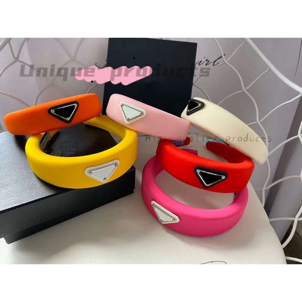 Designer Luxo PPDAA Fashion Bands Hair Bands For Women Girl P Brand Elastic Band Band Sports Fitness Padra Padrapa da cabeça embrulhada 11 Color 848