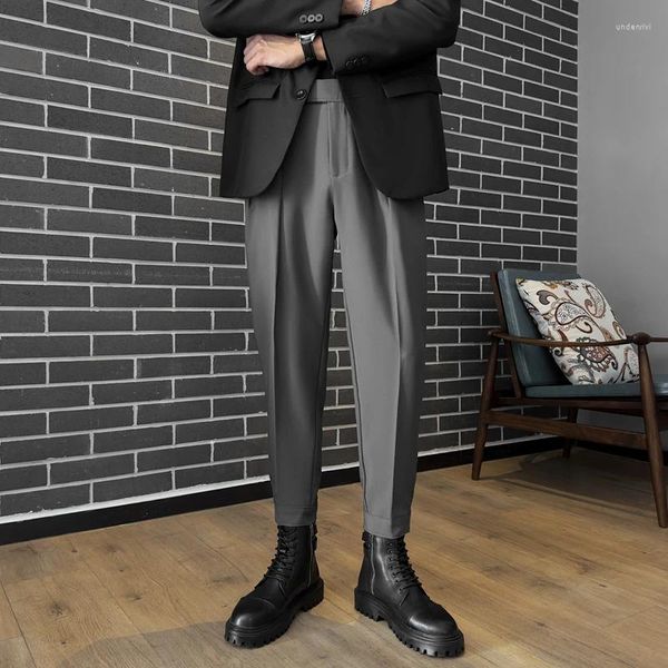 Мужские брюки 2024 Прибытие для мужчин - стильное и удобное с замыканием магии ленты
