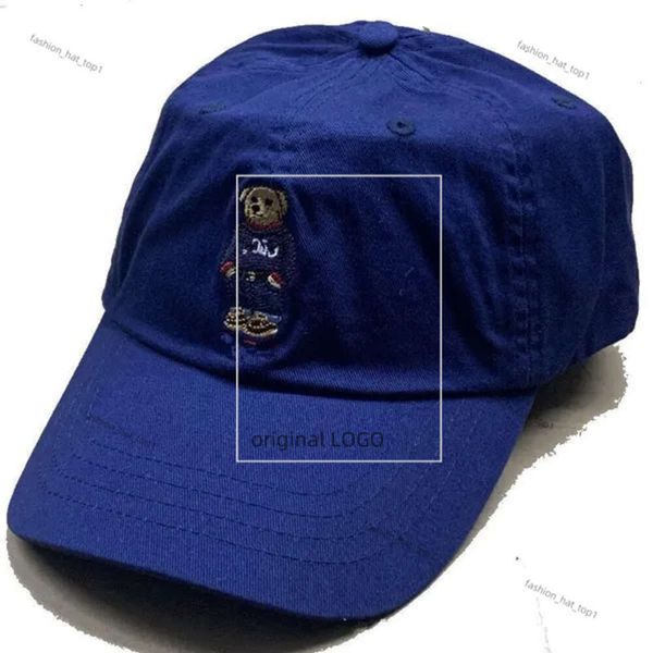 Polo mais novo Design Bone Curved Visor Casquette Baseball Cap Women Gorras Polo Dad Sports Sports For Men Ralphe Laurenxe Snapback Caps Hot 9811